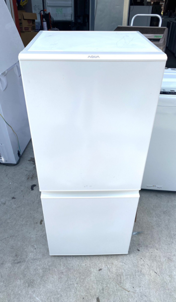 AQUA 2ドアノンフロン冷凍冷蔵庫 AQR-E13H(W) 2019年製 126L