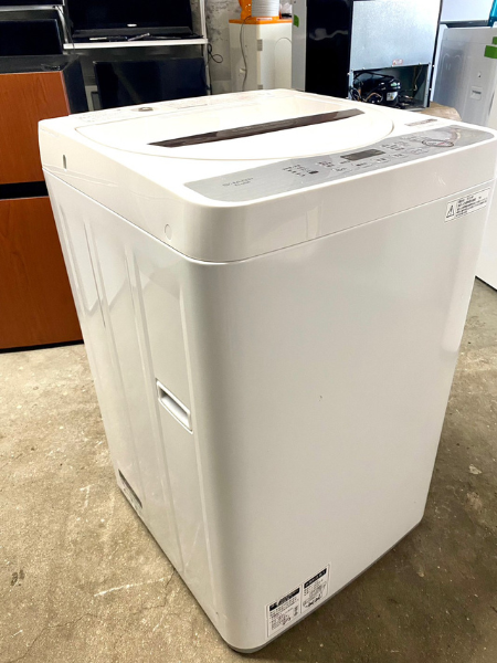 SHARP 全自動電気洗濯機  ES-GE5B-T 2018年製 5.5kg