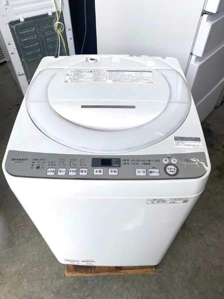 SHARP 全自動電気洗濯機 ES-GE7D-W 2020年製 7.0kg