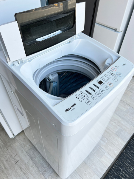 Hisense 全自動電気洗濯機 HW-E4502 2018年製 4.5kg