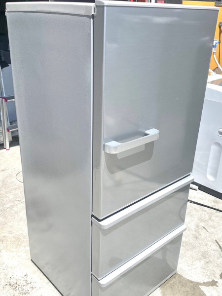 AQUA ノンフロン 3ドア 冷凍冷蔵庫 AQR-27J(S) 2020年製 272L