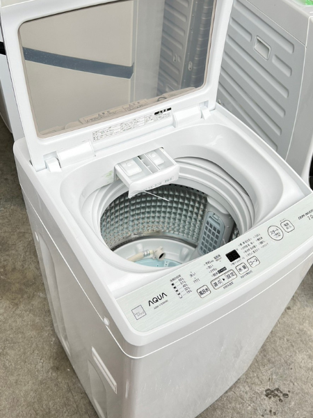 AQUA 全自動電気洗濯機 AQW-V7E9 2022年製 7.0kg