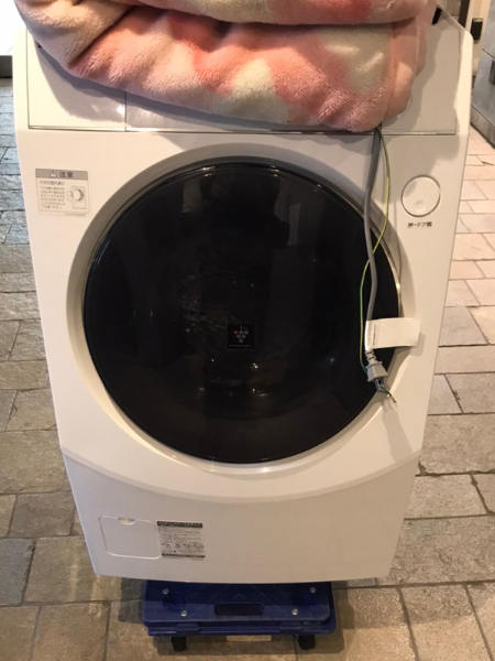 SHARP ドラム式電気洗濯乾燥機 ES-H10F-WL 6.0kg 2022年製