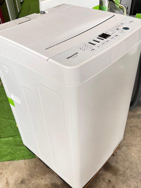 Hisense 全自動電気洗濯機 HW-E4503 2019年製 4.5kg