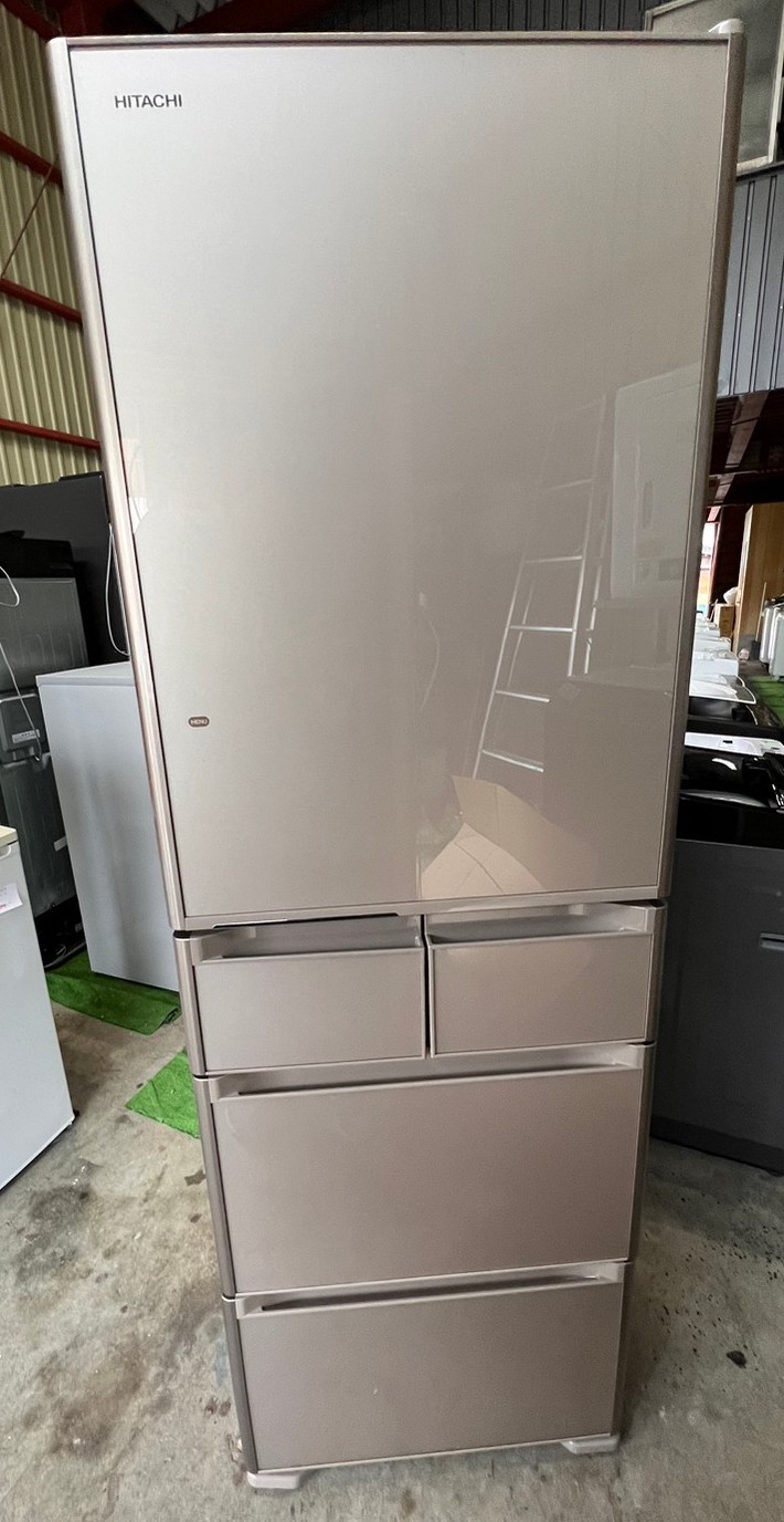 送料込み 日立 冷凍冷蔵庫 2016年製 415L R-S4200F（XN)型中古