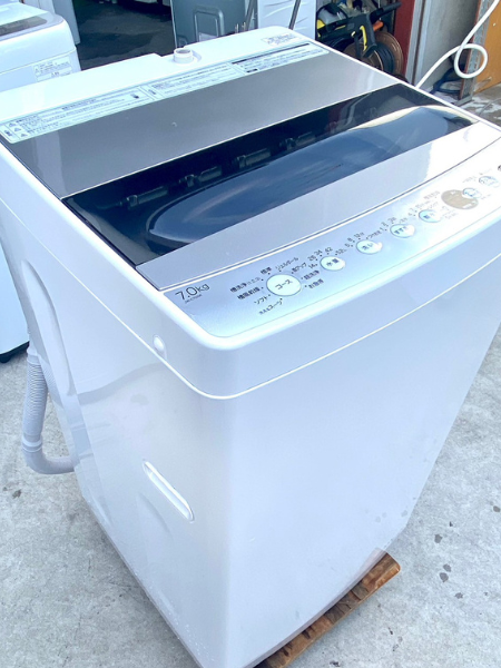 Haier 全自動電気洗濯機 JW-C70GK 2021年製 7.0kg - 不用な家具・家電 