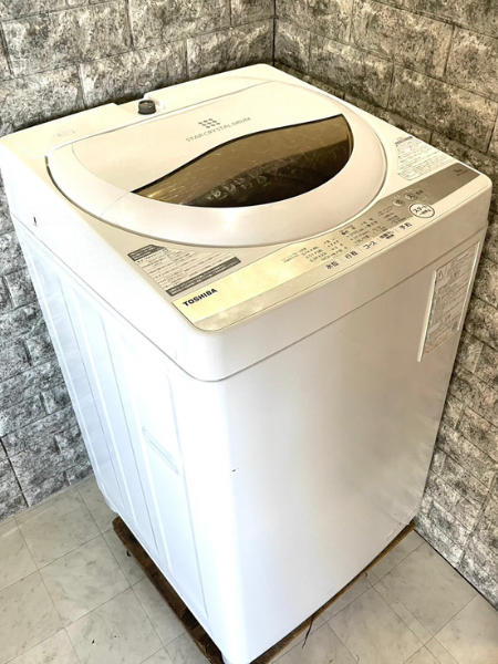 TOSHIBA 電気洗濯機 AW-5GA1 2022年製 5.0kg