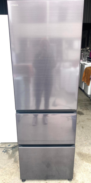 日立 ノンフロン 冷凍冷蔵庫 R-V38RV（K） 2021年製 375L