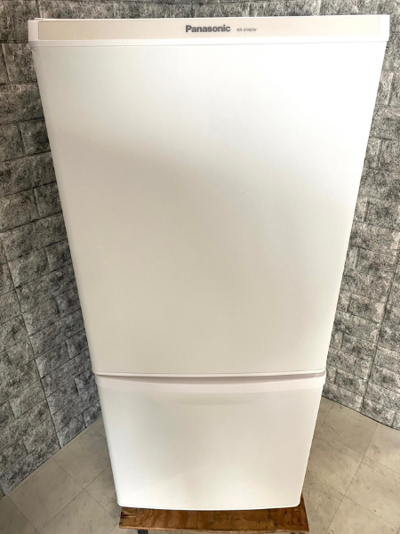 Panasonic ノンフロン冷凍冷蔵庫 NR-B14BW-W 2019年製 138L