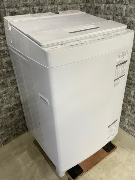 TOSHIBA 東芝電気洗濯機 AW-8D8 2020年製 8.0kg - 不用な家具・家電の 