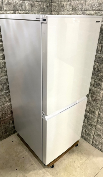 SHARP 2ドア冷蔵庫 SJ-D15GJ-W 2021年製 152L つけかえどっちもドア マットホワイト